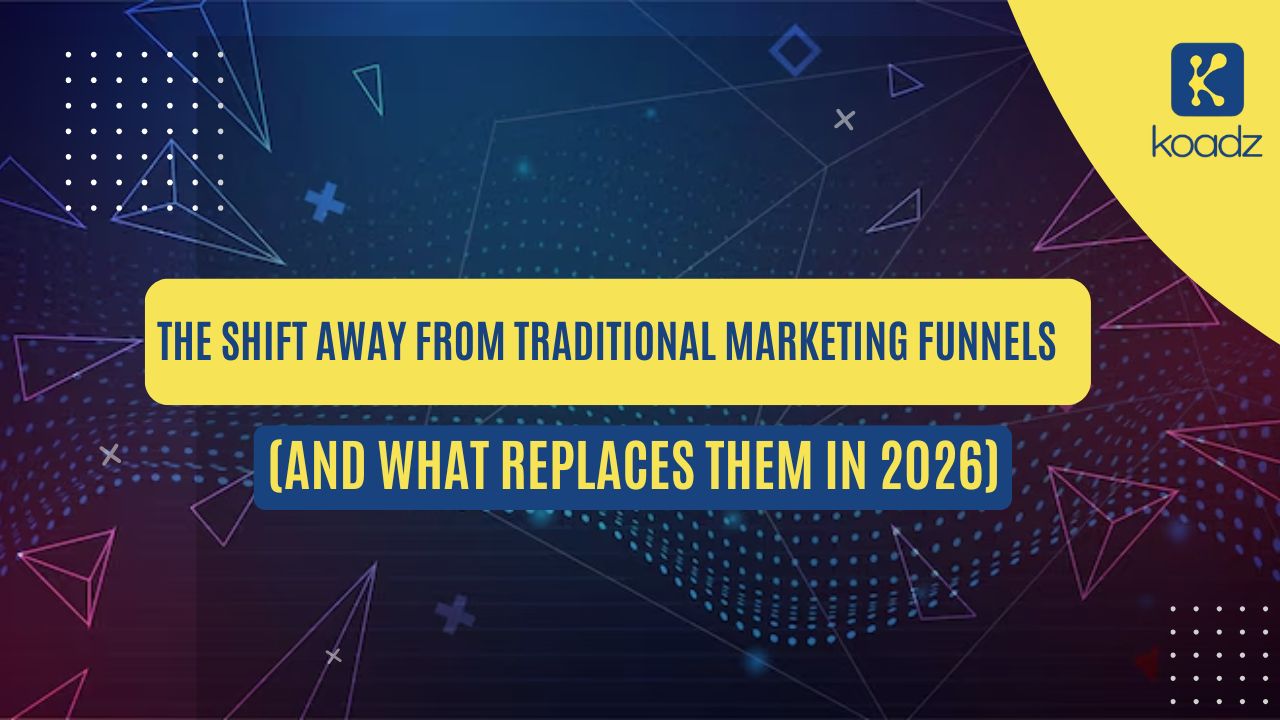 The Shift Away from Traditional Marketing Funnels (And What Replaces Them in 2026)