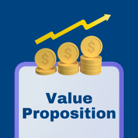 (Illustration of a value proposition concept)